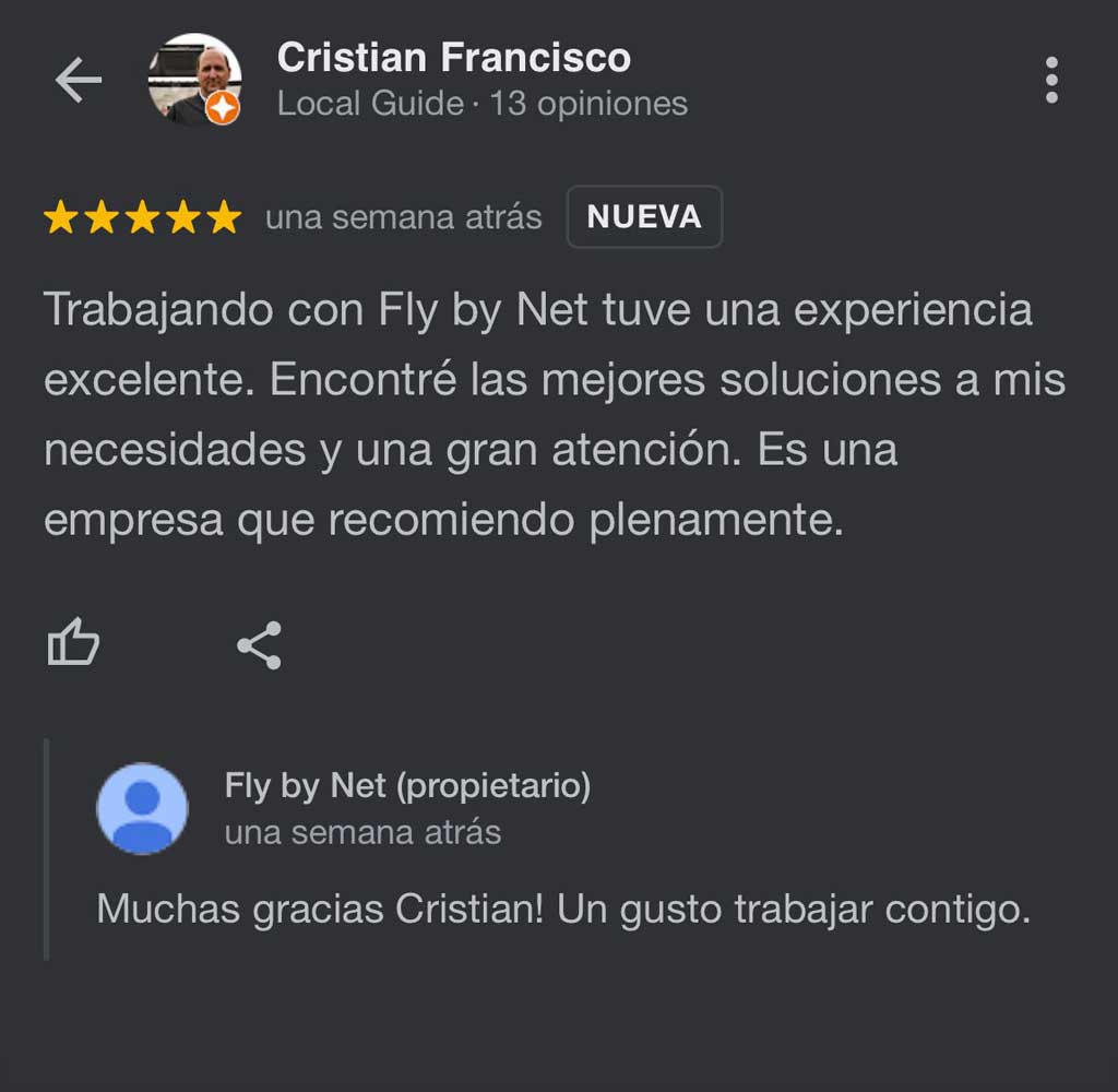 Opiniones de nuestros clientes