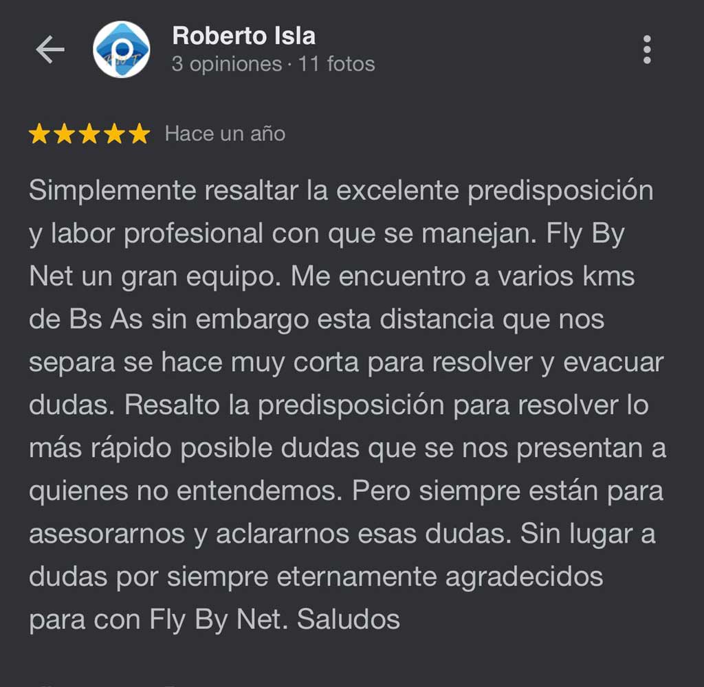 Opiniones de nuestros clientes
